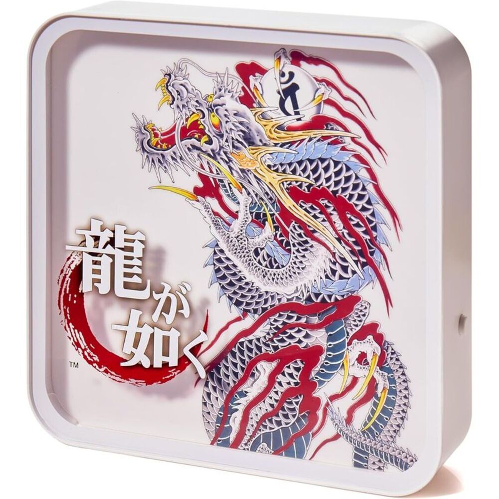 Numskull - Like a Dragon & Yakuza Acrylic Perspex Desk Lamp/Wall Light